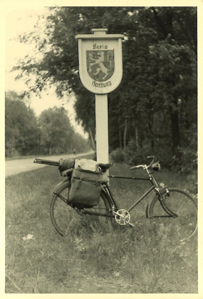 1940 Radausfahrt im Landkreis Harburg