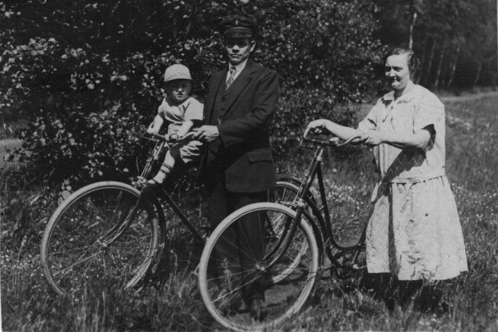 Sommerausfahrt mit dem Fahrrad 1916