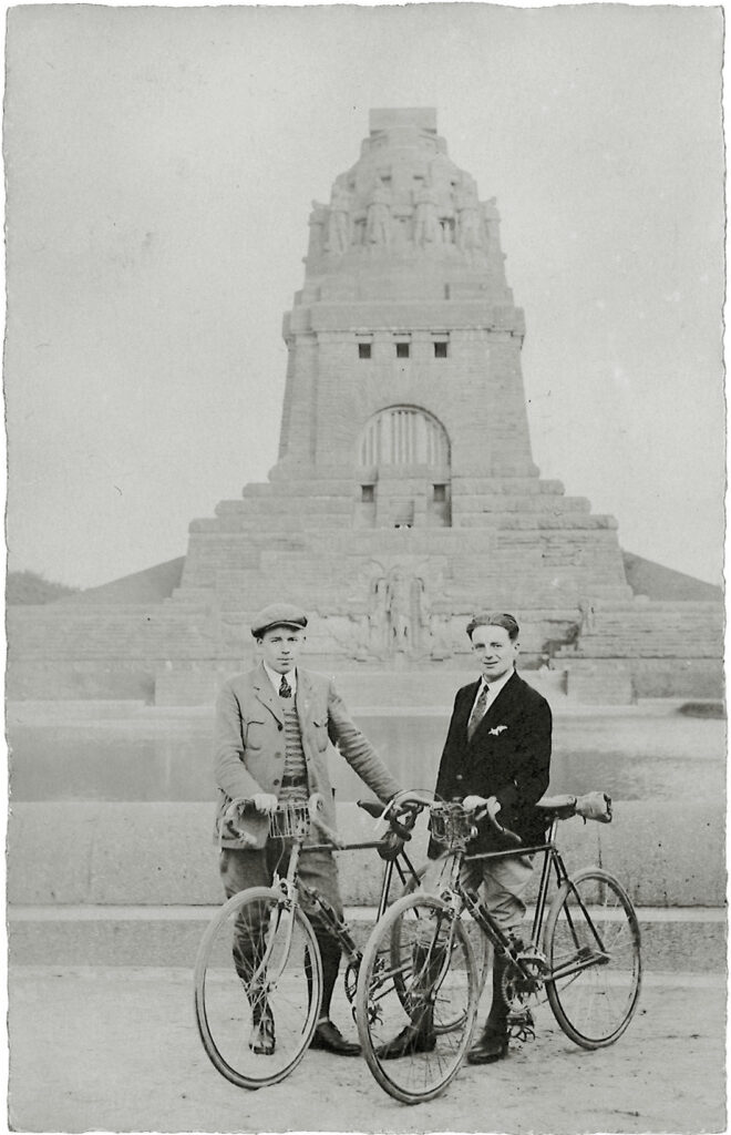 Radtour 1926 Herbert und Paul