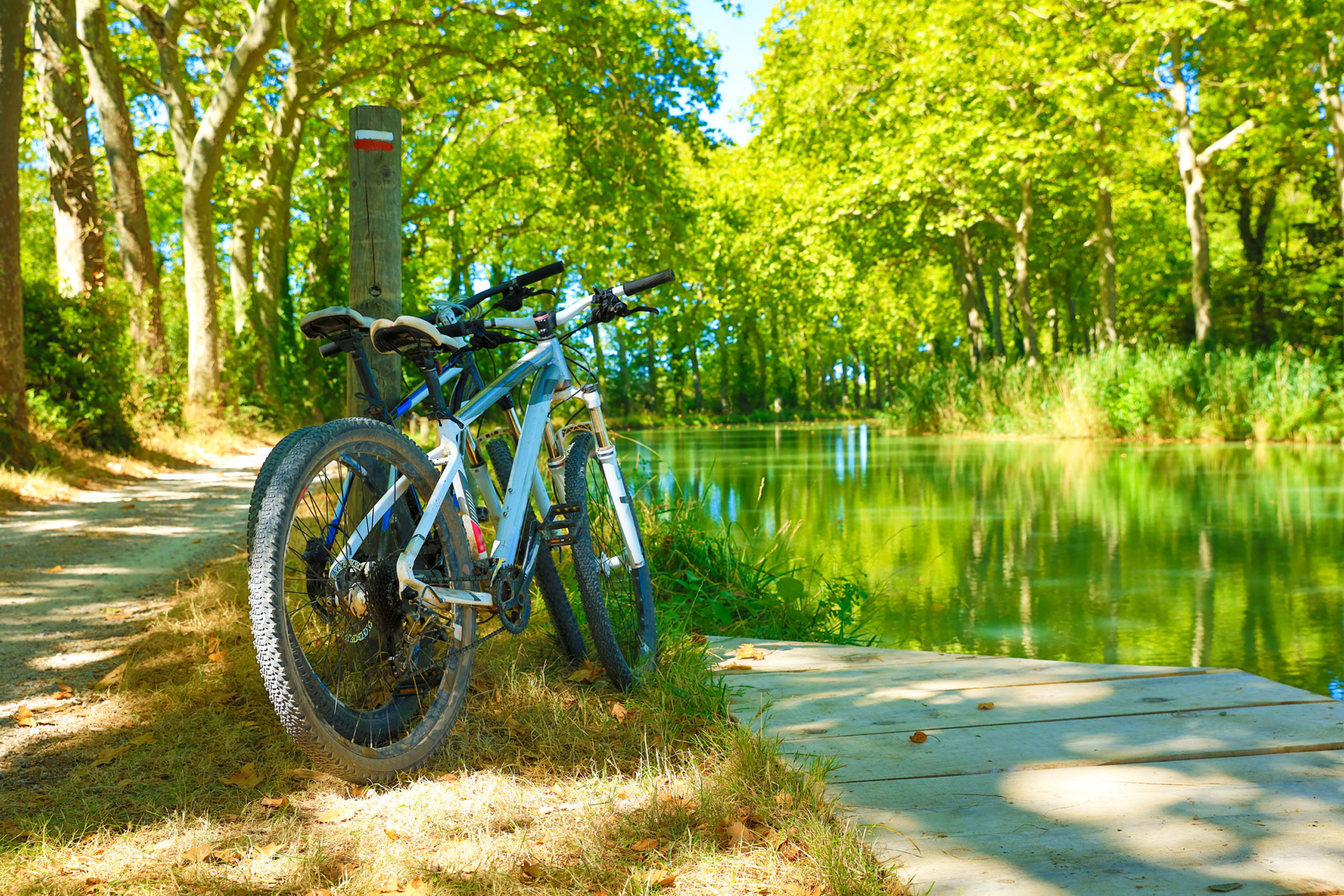 Radreise vom Atlantik zum Mittelmeer - Canal du Midi - Fahrrad